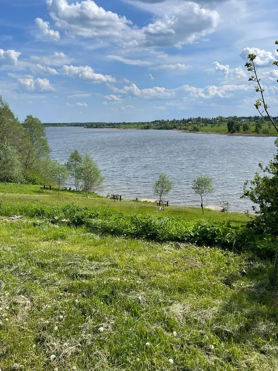 Летний вид на озеро